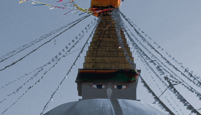 Maya et le Dalaï Lama