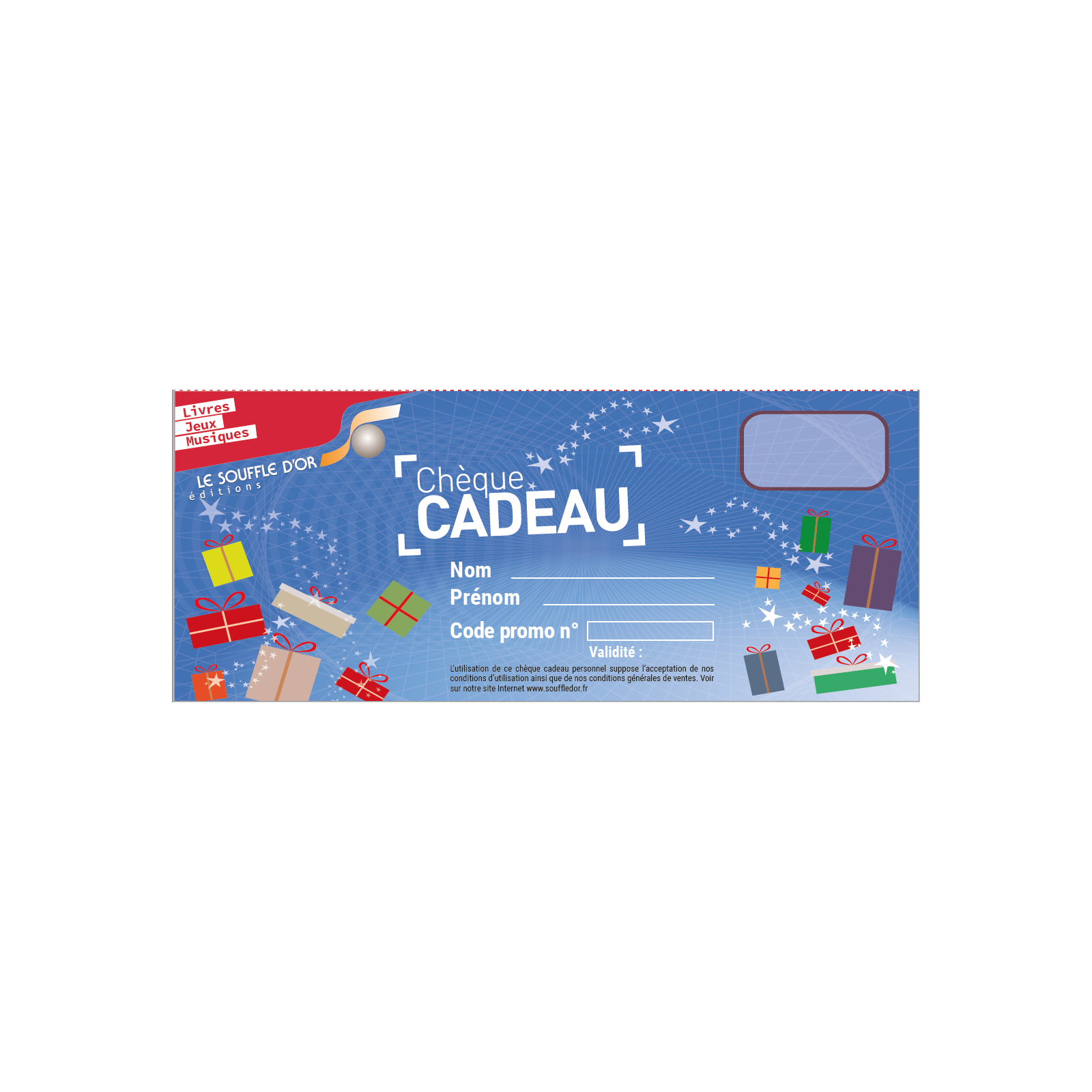 Chèques cadeaux