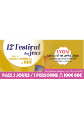 Festijeux de Lyon - Forfait 2 jours / 1 personne