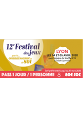 Festijeux de Lyon - Forfait 1 jour / 1 personne