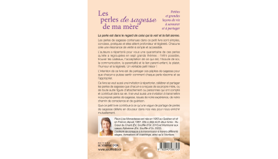 Les perles de sagesse de ma mère