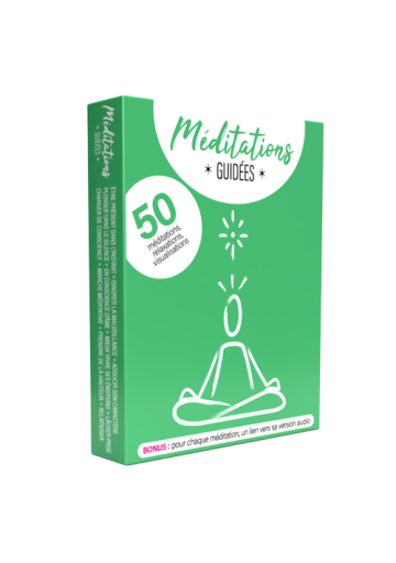 50 thématiques de méditation, relaxation et visualisation à guider ou à écouter.