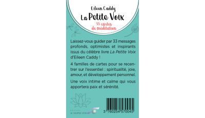 La petite voix - 33 cartes de méditation | Le Souffle d'or