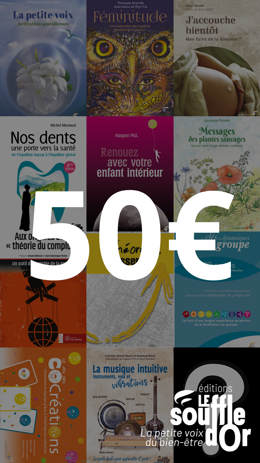 50€ de don 
